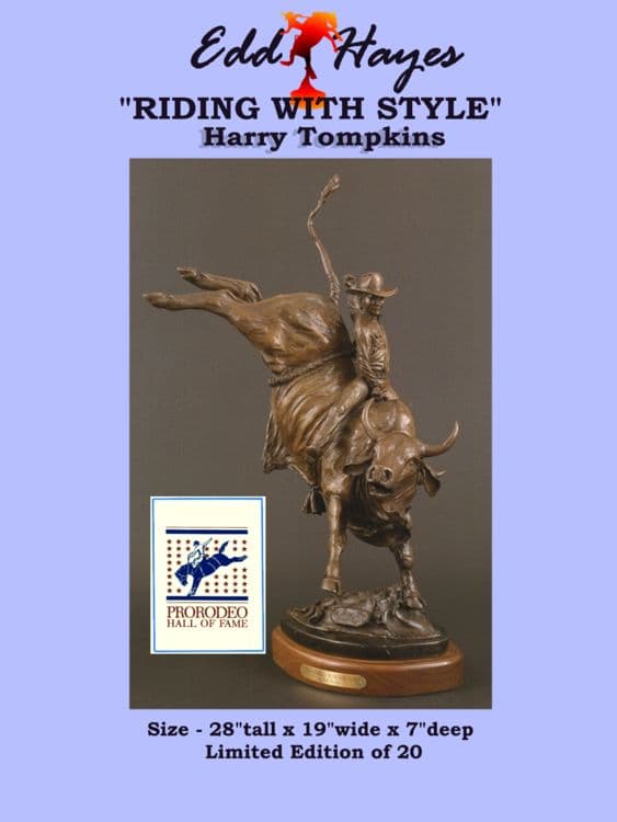 Legends of Rodeo - Harry Tompkins, Riding with Style - Thumbnail 2